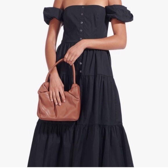 Staud Elio Dress in Black - Picture 5 of 16